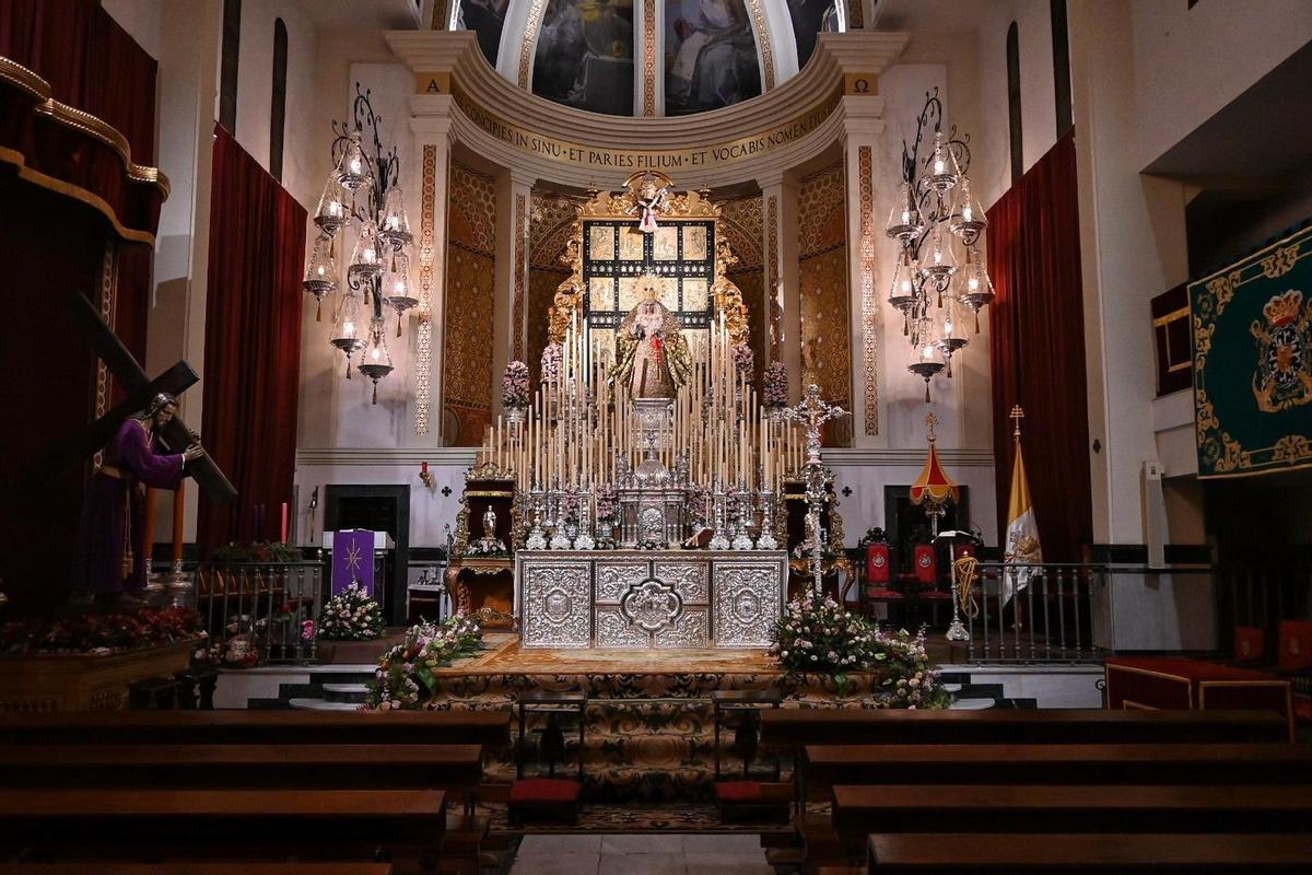 Este lunes comienza el triduo a la Virgen de la Esperanza en la basílica.