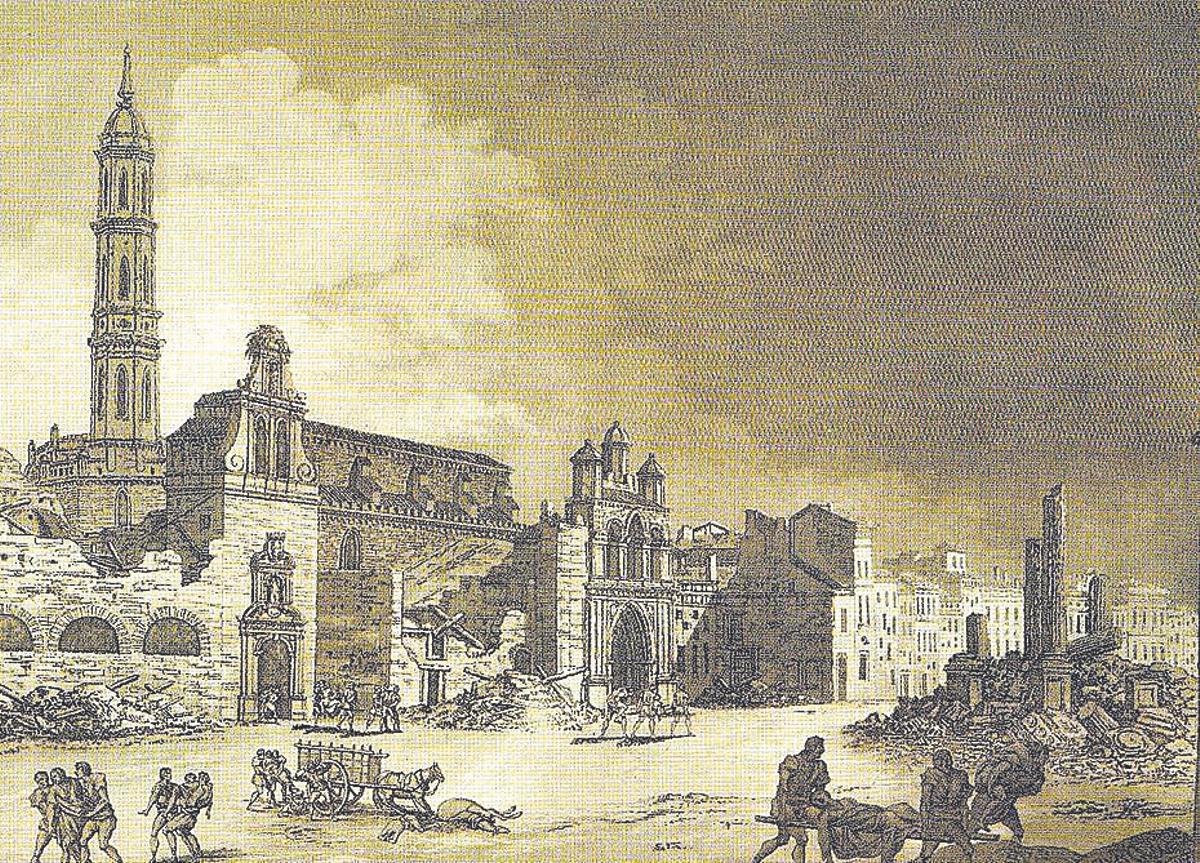 Convento de San Francisco a finales del siglo XVIII