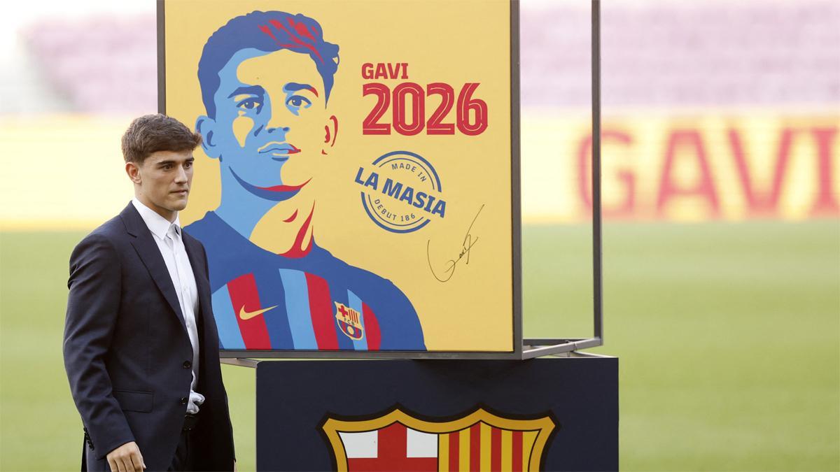 Gavi: "Siempre he tenido claro que quería triunfar en el Barça"