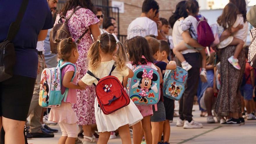 Andalucía deja sin cubrir el 26% de las plazas de 3 años en los colegios, pero abrirá más aulas para bajar las ratios
