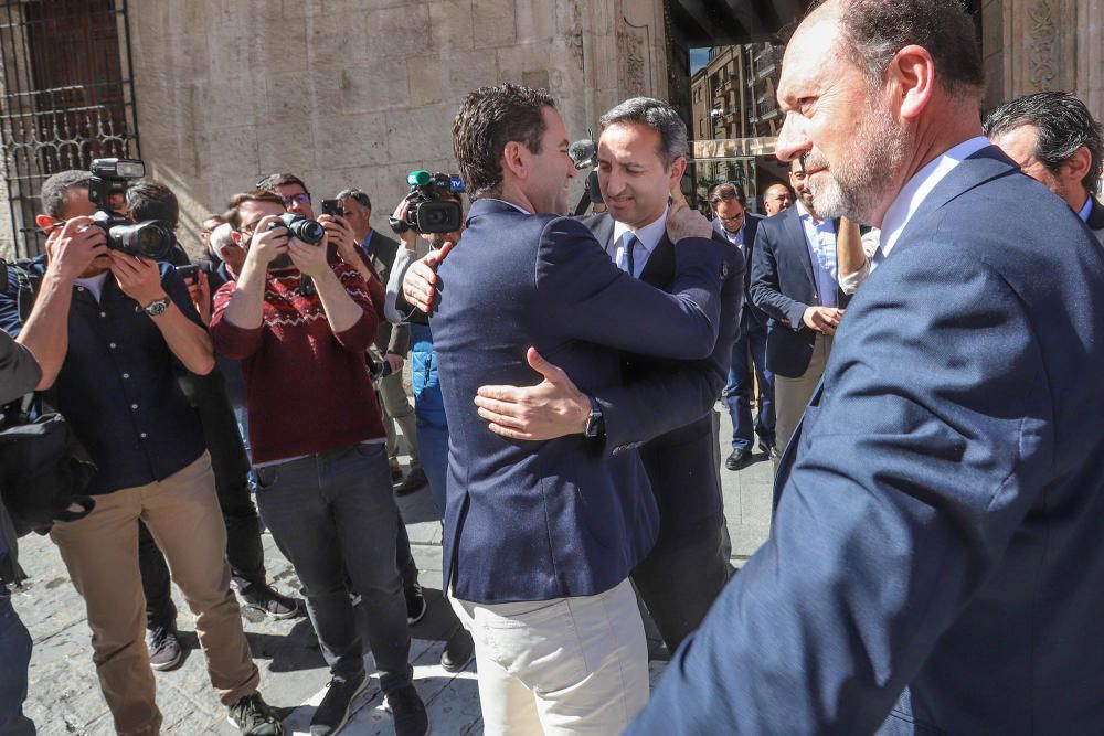 Visita del secretario general del PP nacional, Teodoro García Egea a Orihuela