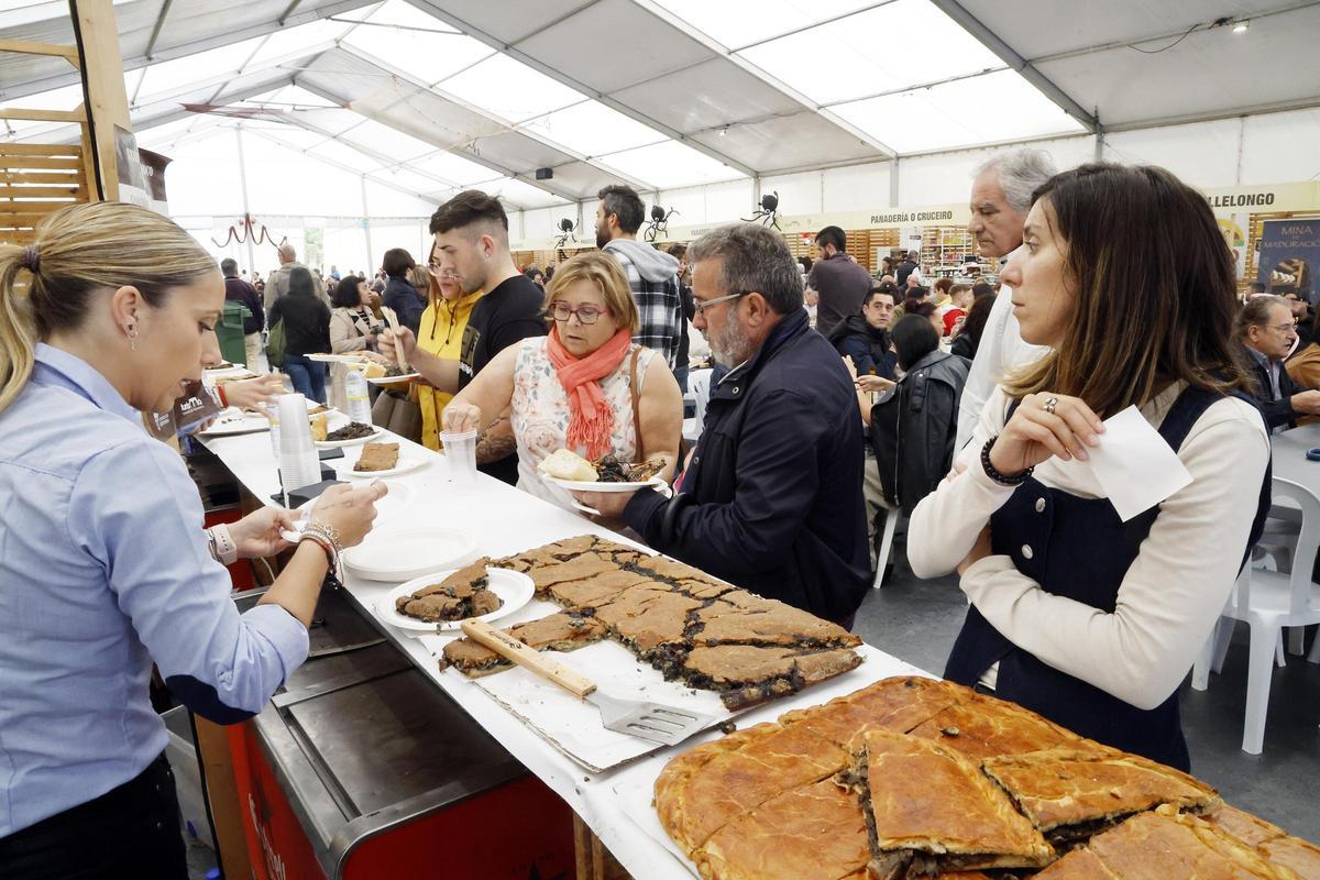 Primer día de la "Festa do Choco" en Redondela