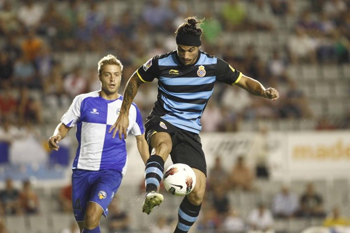 Osvaldo has given optimal rend on the time he has been in Espanyol
