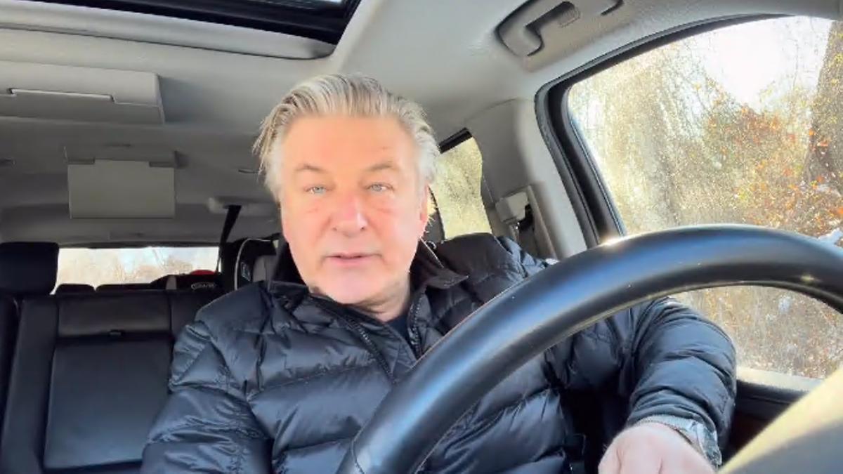 Alec Baldwin, en un vídeo de Instagram