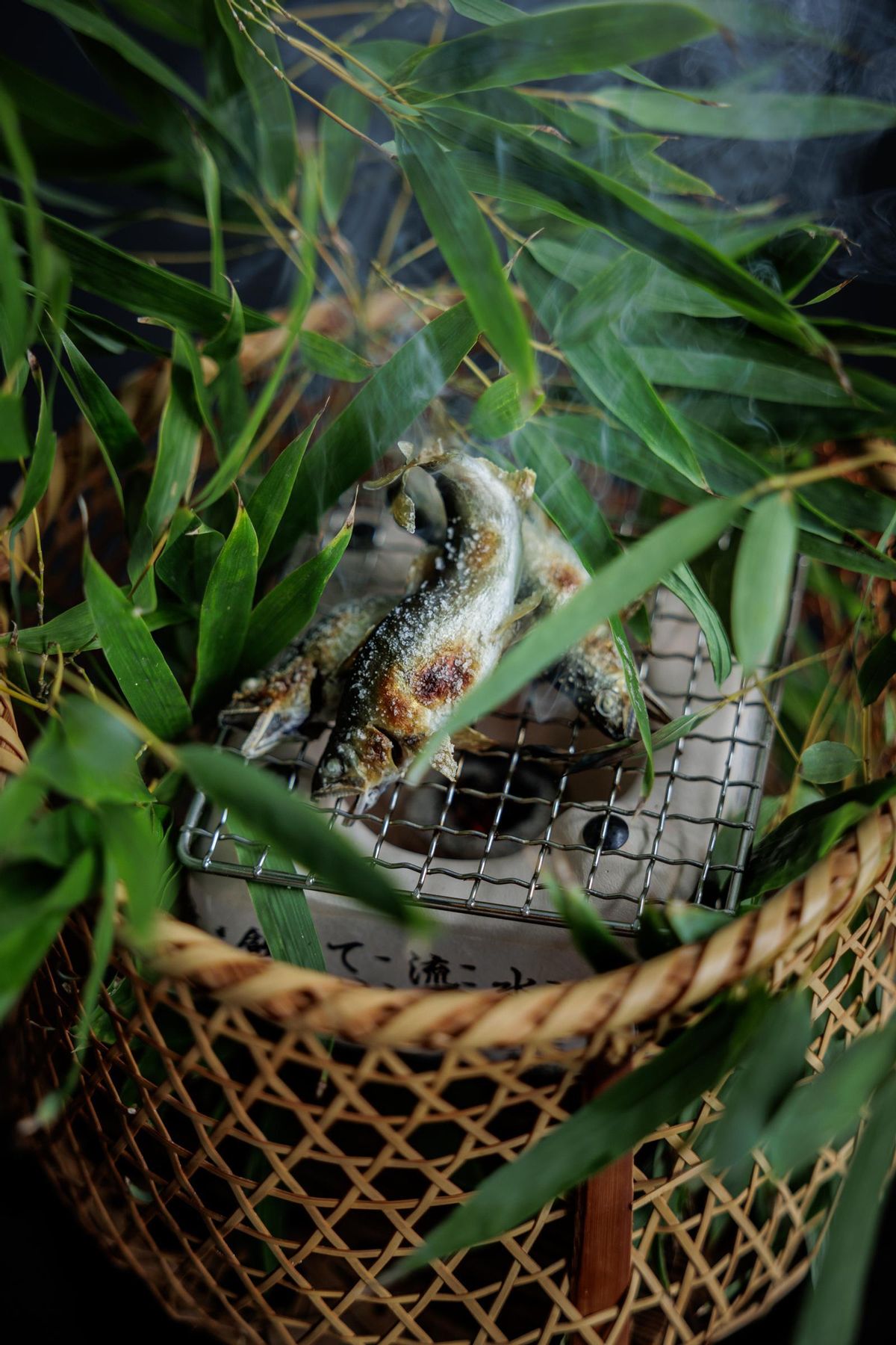 Pescado dulce ayu en Beniya Mukayu.