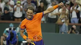 Nadal sigue su racha invicto contra el viento y un Alcaraz portentoso