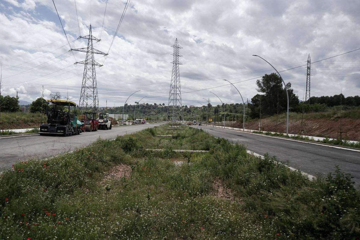 MANRESA . OBRES POLIGON PONT NOU