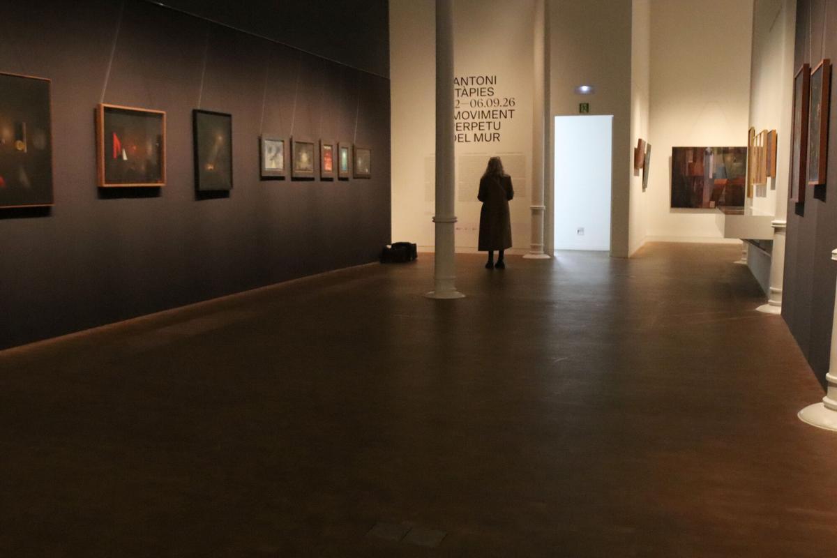 Exposició 'El moviment perpetu del mur, aquest dimecres al Museu Tàpies