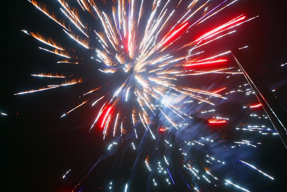 Castell de focs dels veïns de Vila-roja