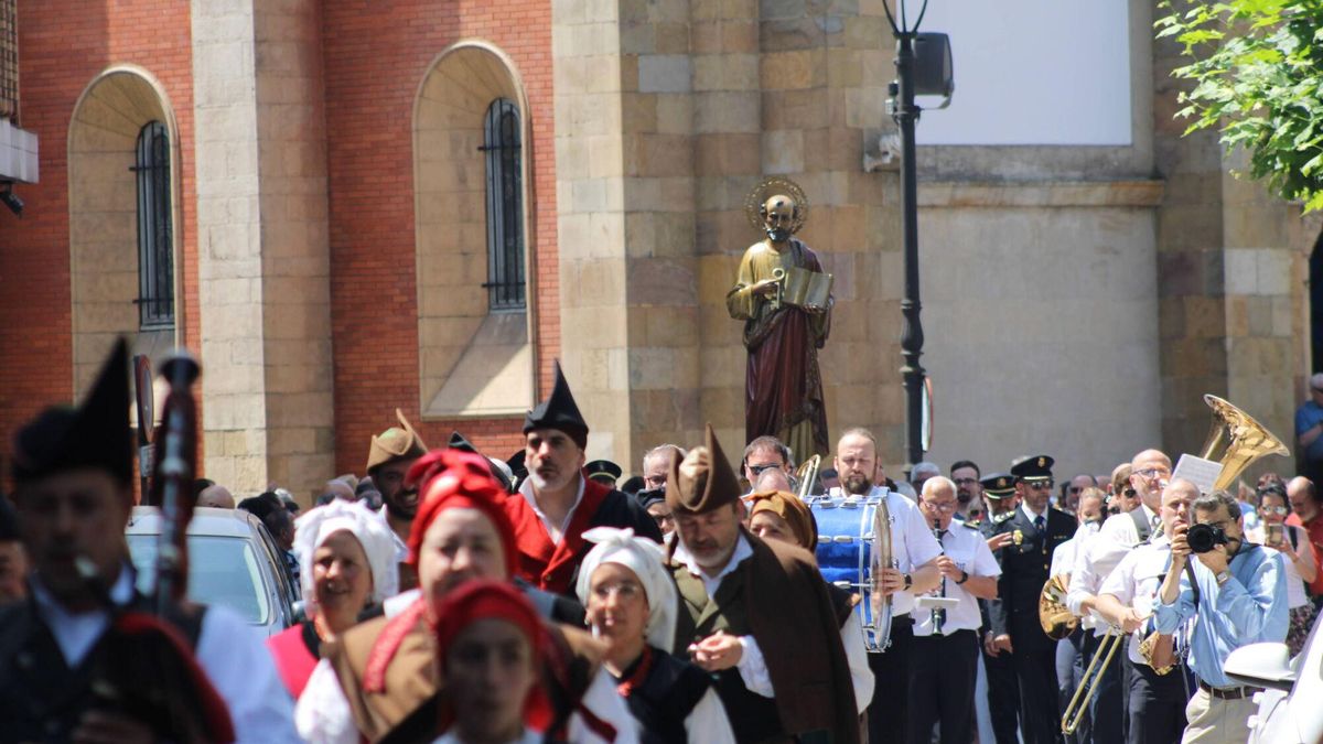La procesión de San Pedro.