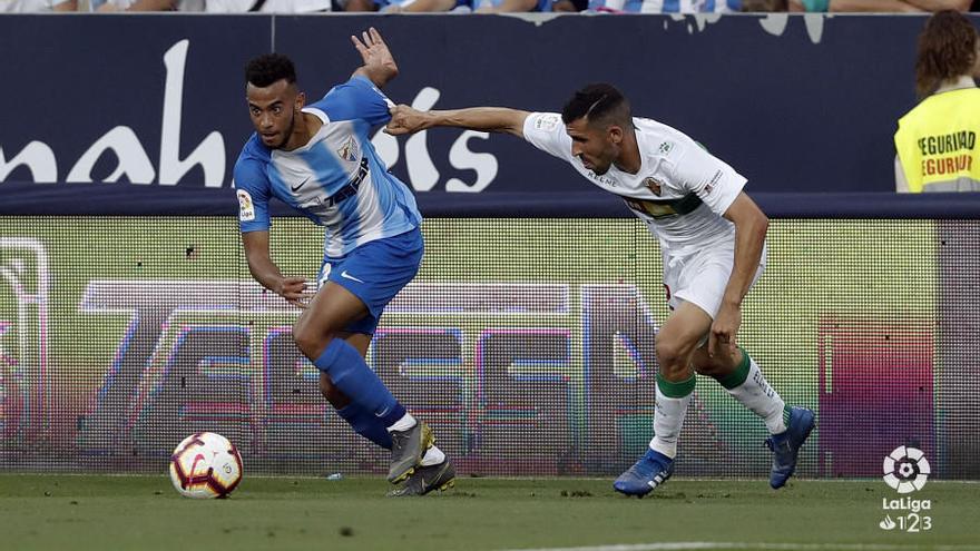 El Málaga CF ganó 3-0 al Elche el sábado y ya piensa en el play off de ascenso que arrancará pasado mañana en Riazor ante el Deportivo.