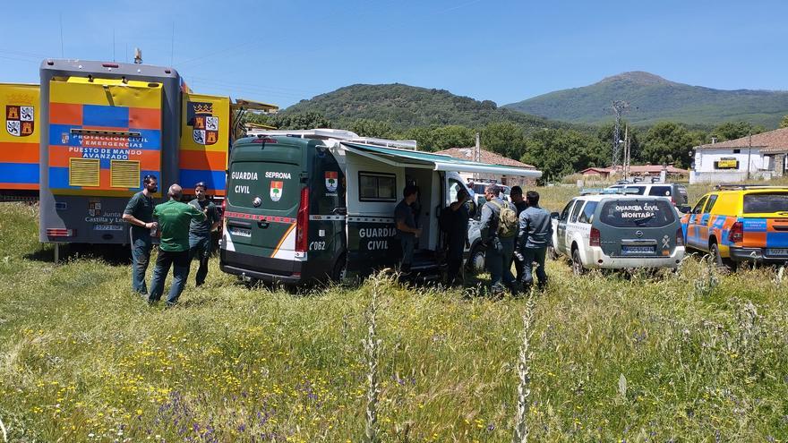 La Guardia Civil moviliza 46 efectivos para buscar al anciano con alzheimer desaparecido en Navahondilla (Ávila)