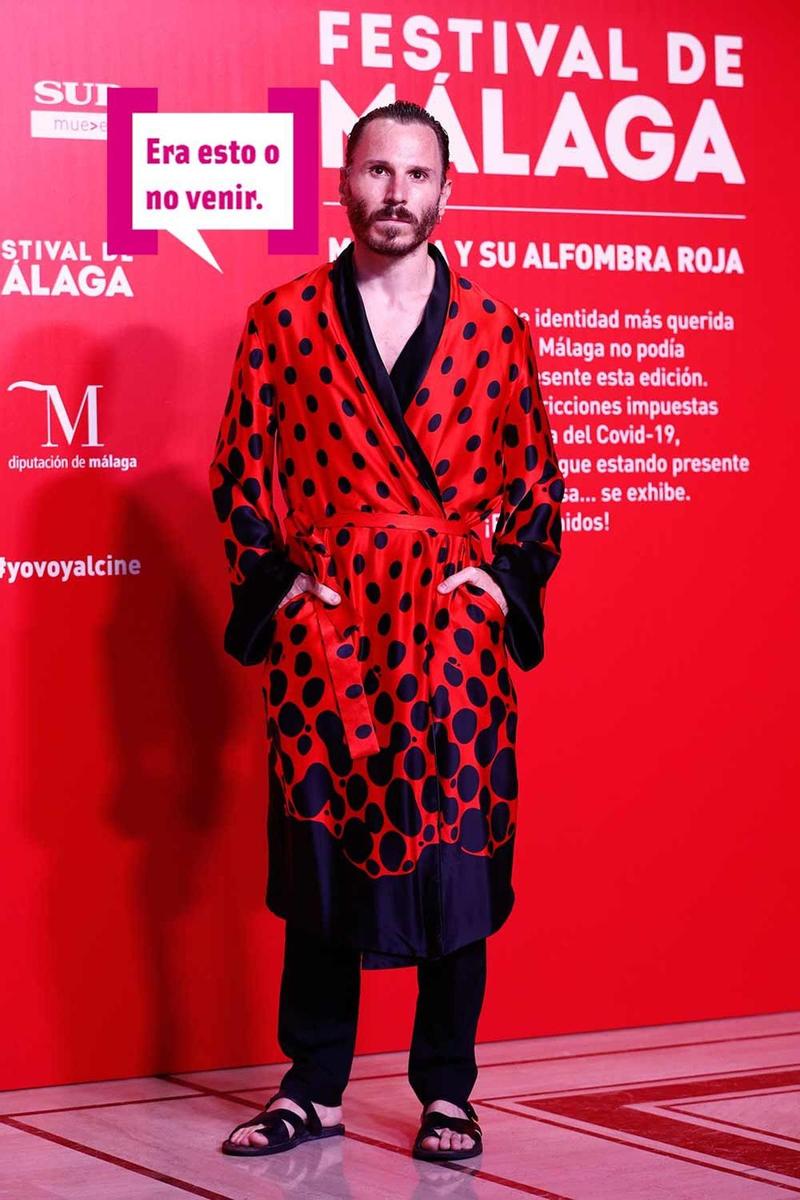 Ruben Ochandiano en el festival de cine de Málaga