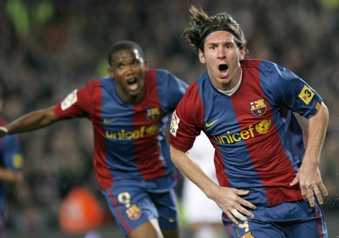 La carrera de Messi en el Barcelona, en diez imágenes