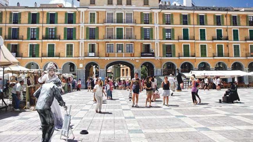 El suceso ocurrió en diciembre de 2013 en la plaza Major de Palma.