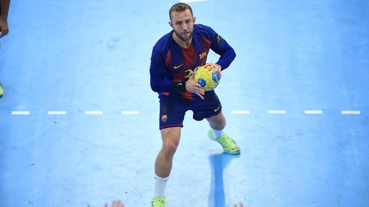 Aleix Gómez, durante un partido
