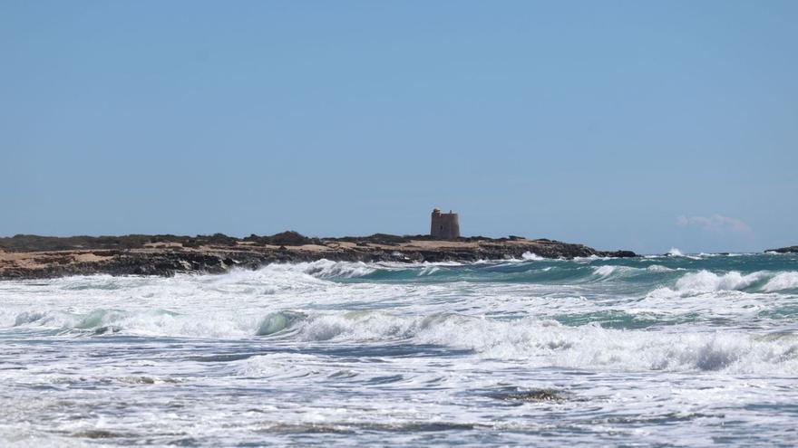 Imagen de ses Salines, hace unos días.  | T. ESCOBAR