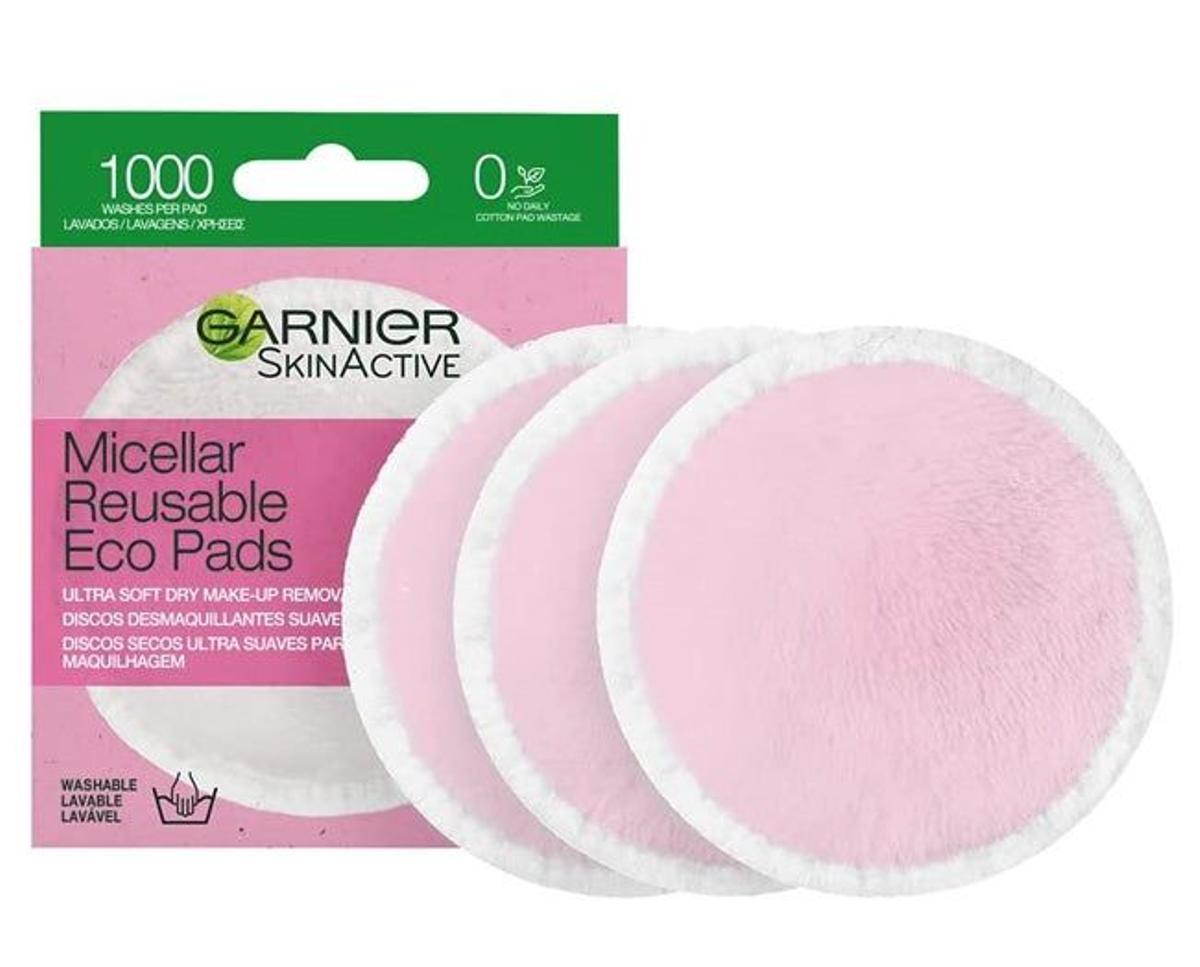 Micellar reusable Eco Pads de Garnier