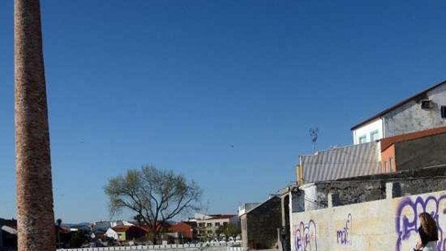 Plaza de O Portiño, en A Illa de Arousa. // Noé Parga