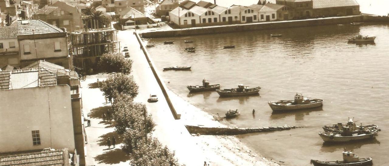 Foto da desaparecida Ribeira do Señal, mediados dos anos 70.   | // ARQUIVO DO AUTOR