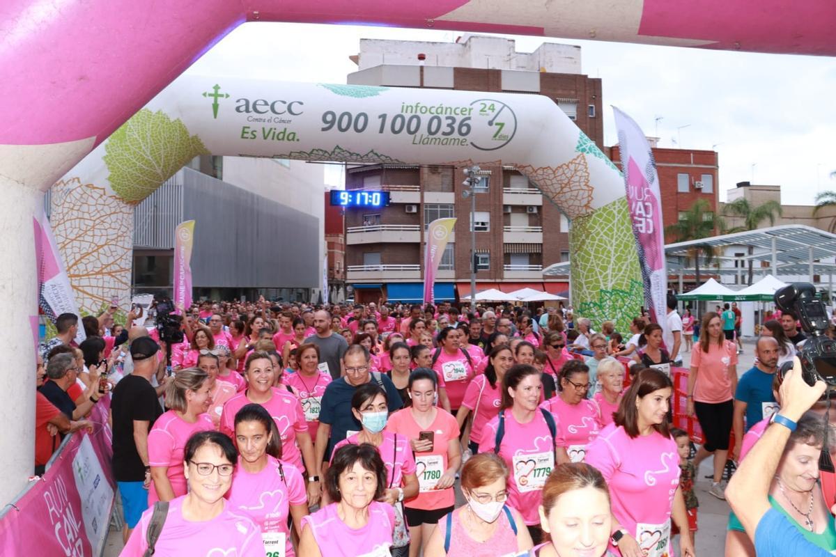 Torrent se volcó con la carrera solidaria contra el cáncer.