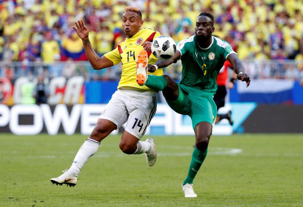 Mundial de Rusia: Senegal - Colombia