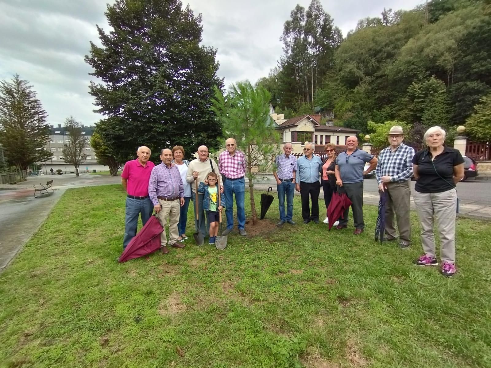 El bosque de la emigración de Langreo crece