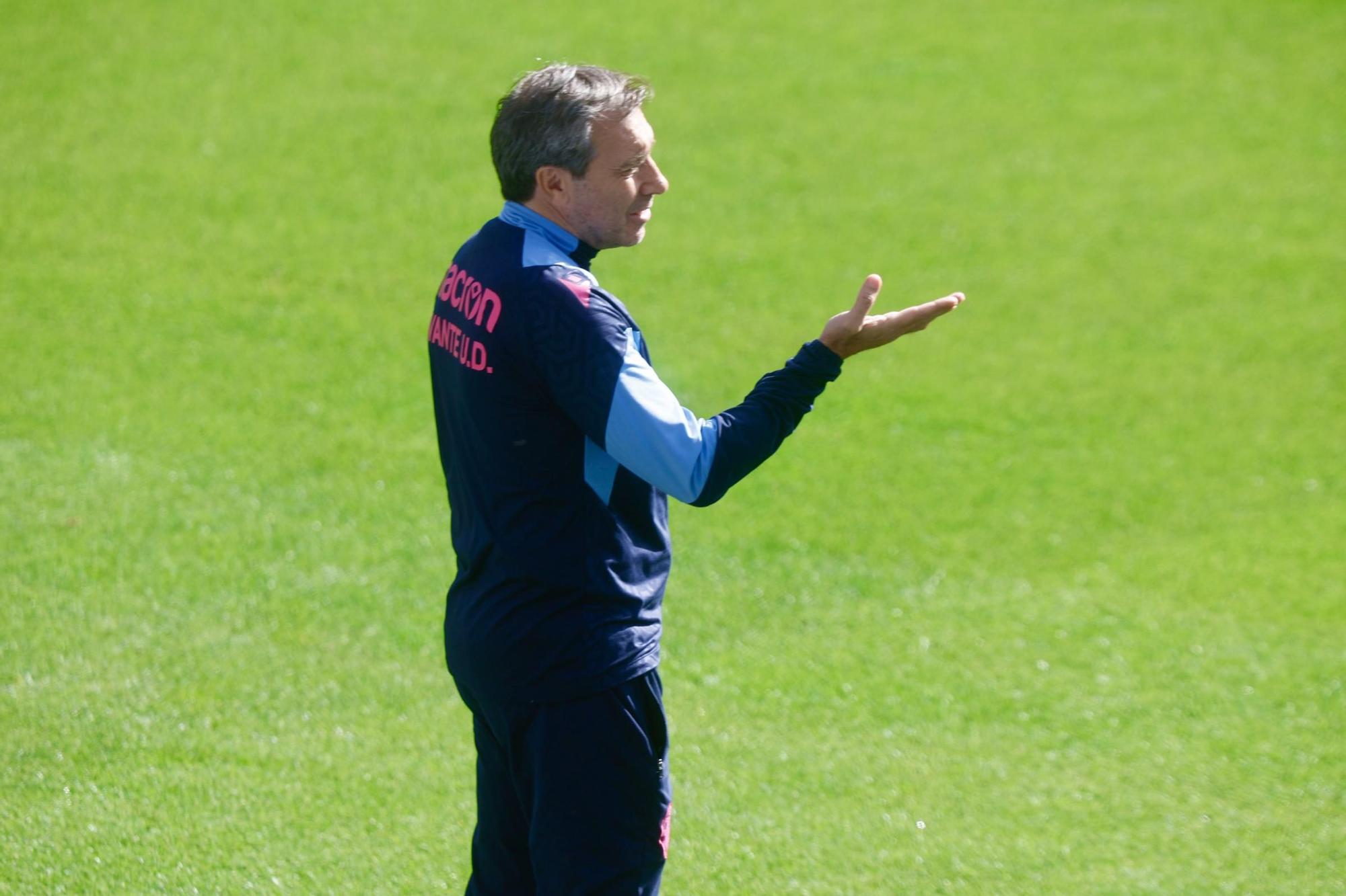 Última sesión de entrenamiento para el Levante antes de enfrentarse al Amorebieta