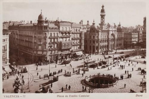 La plaza del Ayuntamiento 1890-1962