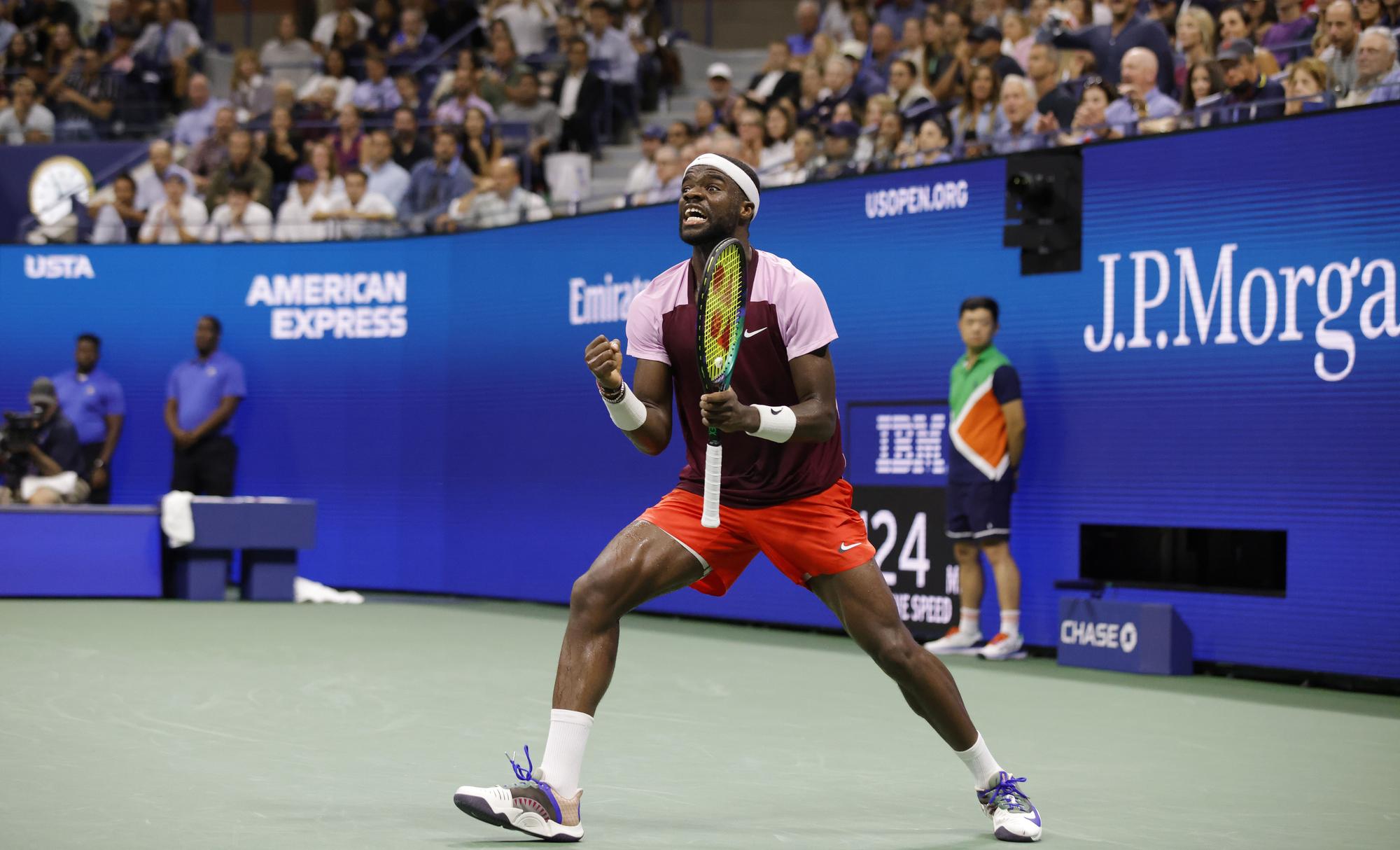 US Open, semifinal: Carlos Alcaraz - Frances Tiafoe