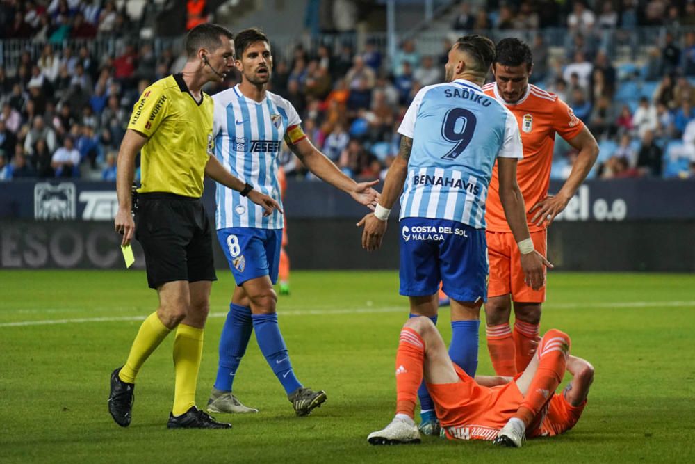 Málaga vs Oviedo en imágenes