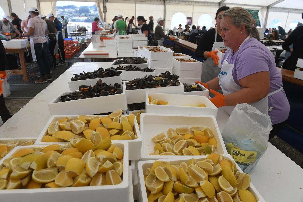 Fiesta da Centola de Lorbé, en Oleiros