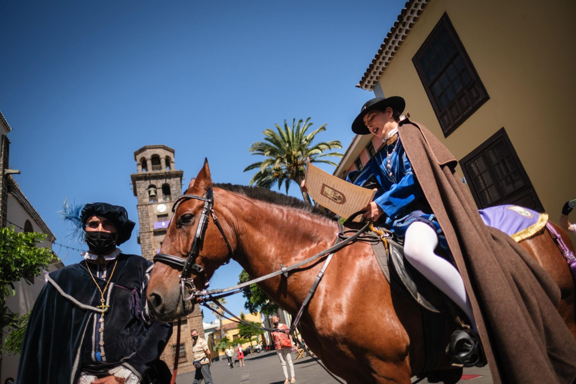 Pregón a caballo de las fiestas del Cristo