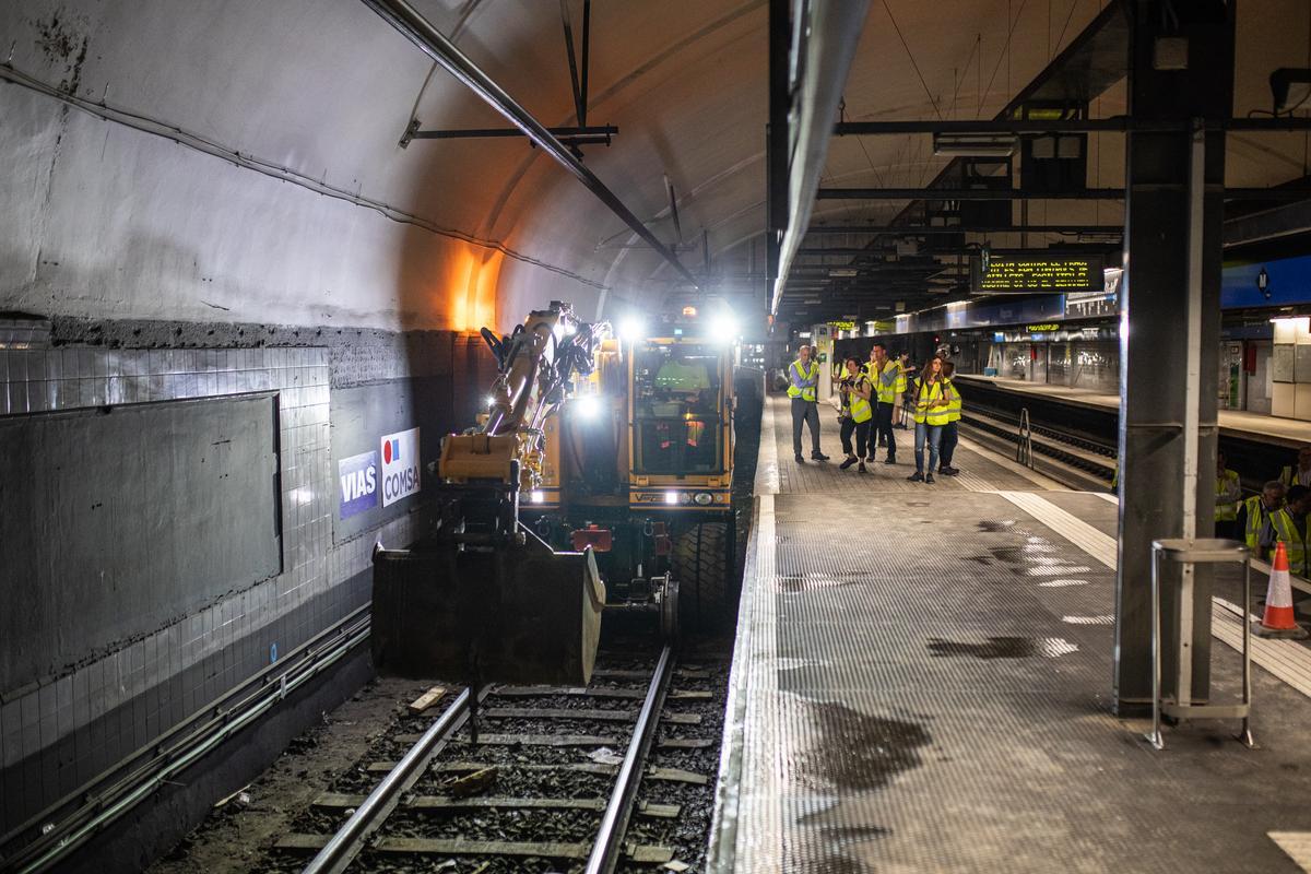 La línea 5 del metro de Barcelona se renueva