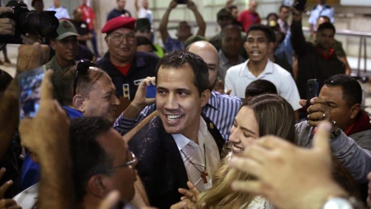 El líder opositor venezolano, Juan Guaidó.