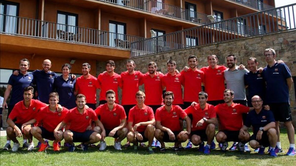El Barça Lassa, un año más, ha realizado una parte de la pretemporada en El Montanyà