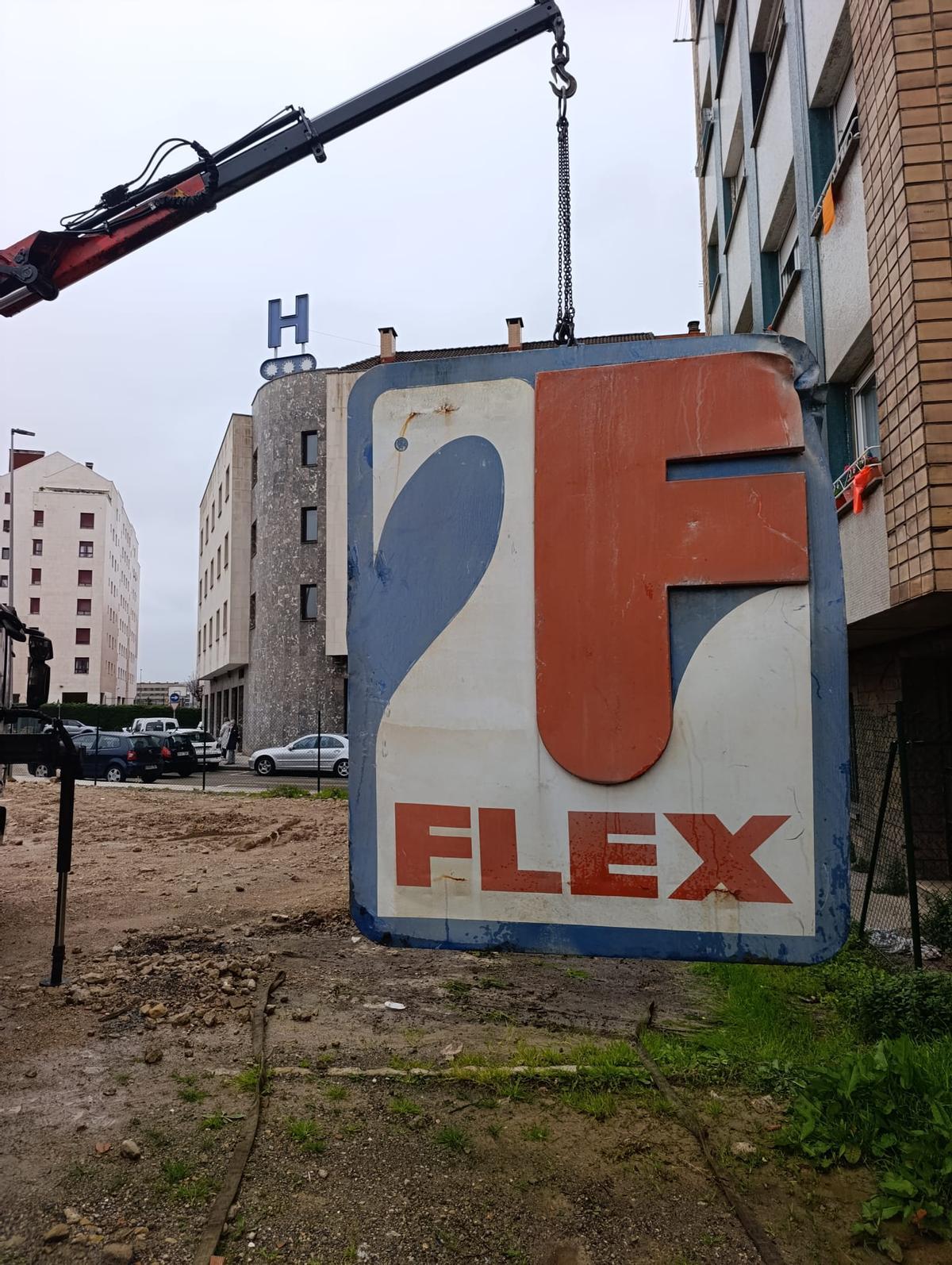 Rescate del rótulo de Flex.