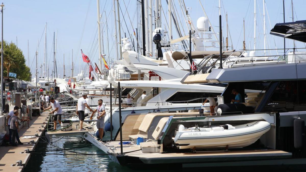 Die Palma International Boat Show läuft von Donnerstag (27.4.) bis Sonntag auf der alten Mole in Palma.