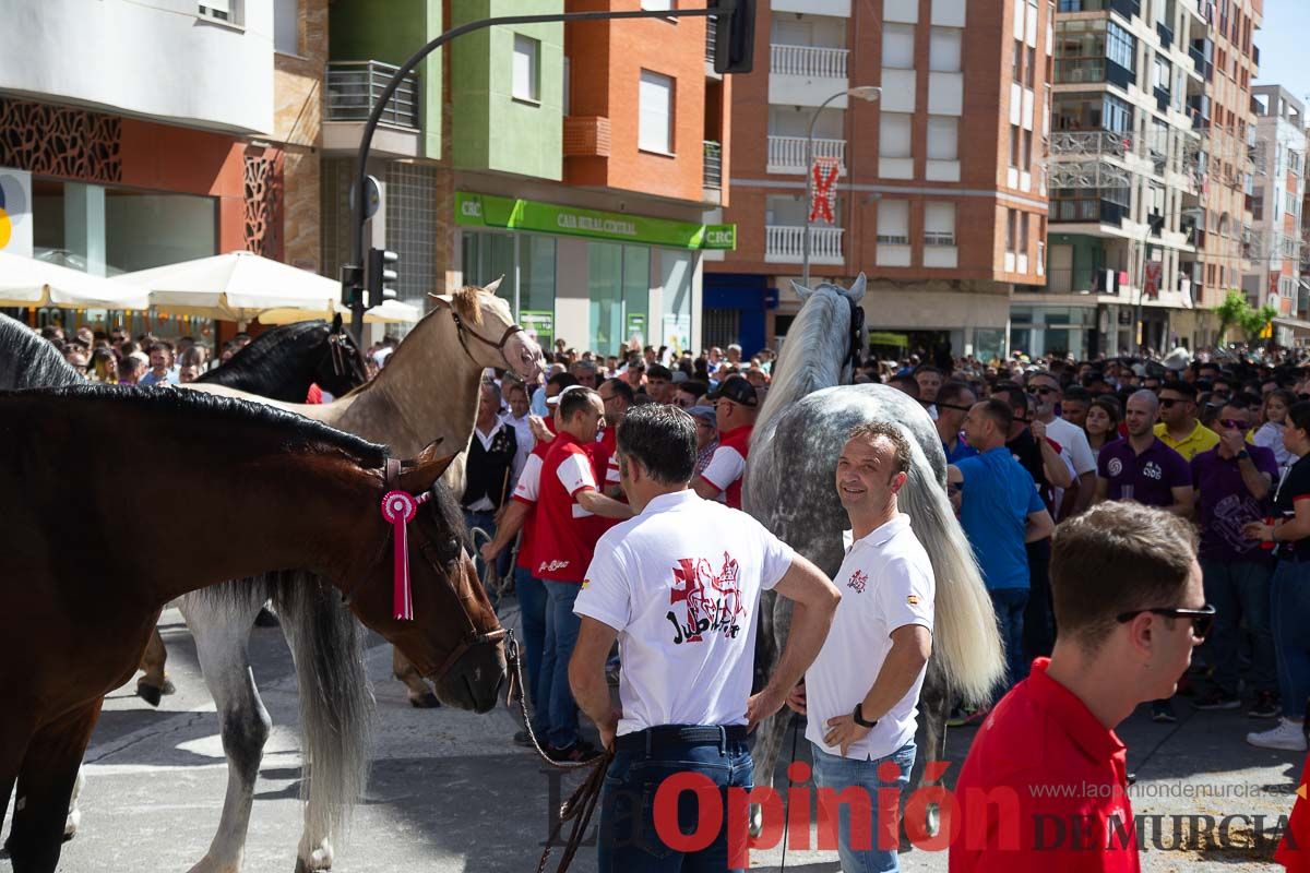 Pasacalles caballos del vino al hoyo