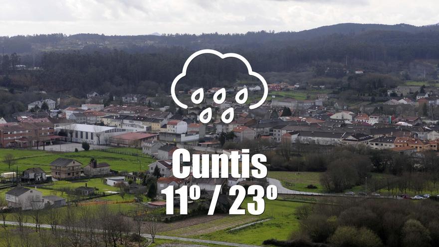 El tiempo en Cuntis: previsión meteorológica para hoy, domingo 25 de mayo