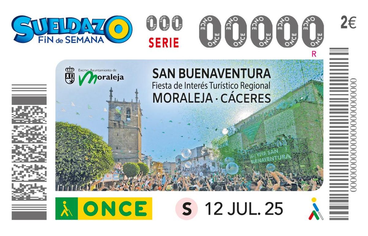 Cupón de la ONCE del próximo sábado
