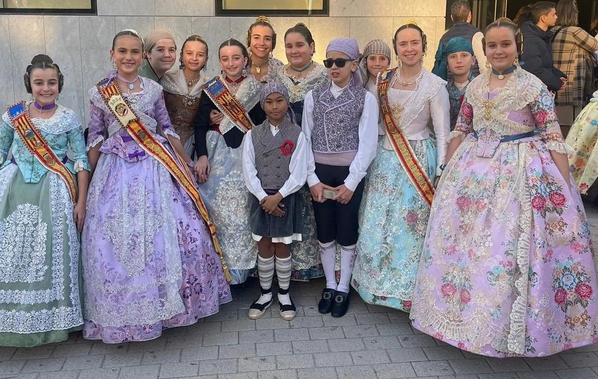 La Alfombra Roja de la Exaltación Infantil de las Fallas 2024