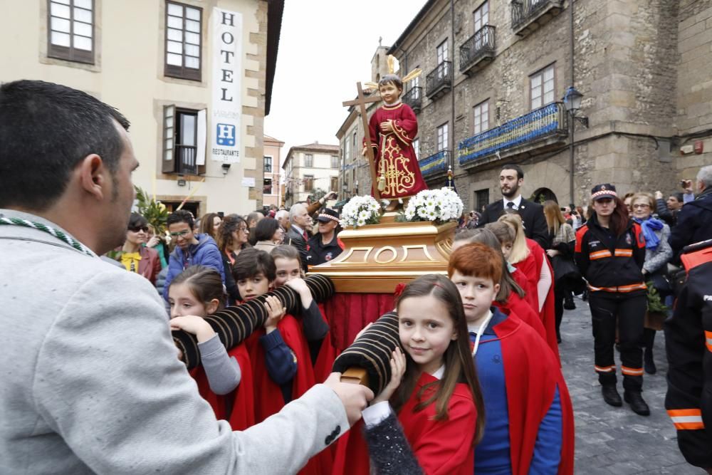 Procesión de la Borriquilla en Gijón