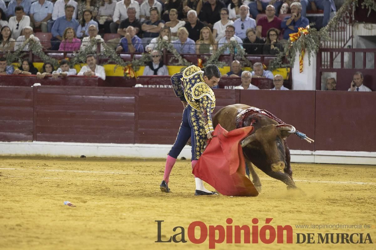 Cuarta corrida en la Feria Taurina de Murcia (Castella, Manzanares y Ureña)