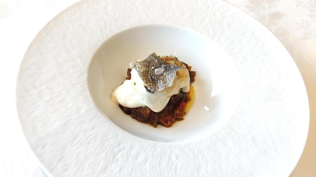 El bacalao con 'samfaina' de Fontané.