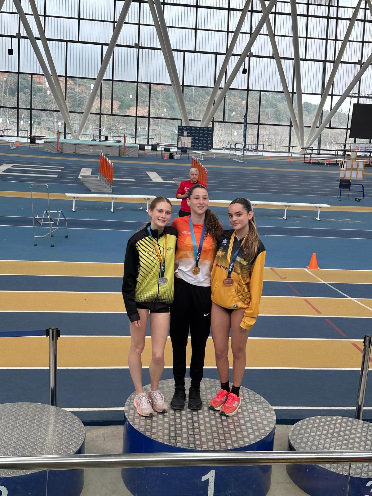 Berta Ferrús va quedar tercera