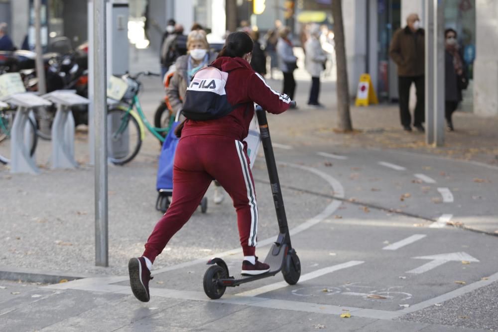 Campanya informativa dels patinets a Girona