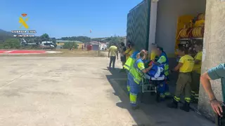 Otro rescate, esta vez de una menor de 11 años que hacía barranquismo en Cáceres