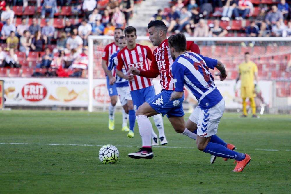 El Girona guanya l''Alabès a Montilivi