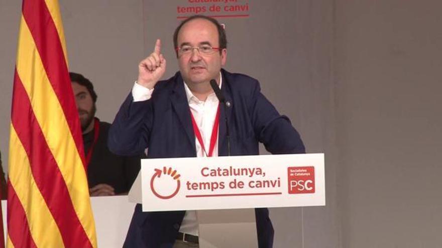 Iceta reivindica Catalunya com a nació i diu que el PSC "no renuncia a un projecte per a Espanya"